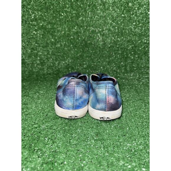 Vans Womens Classic Size 7.5 Shoes Blue Black Galaxy Space Skateboard Sneakers - Picture 7 of 10